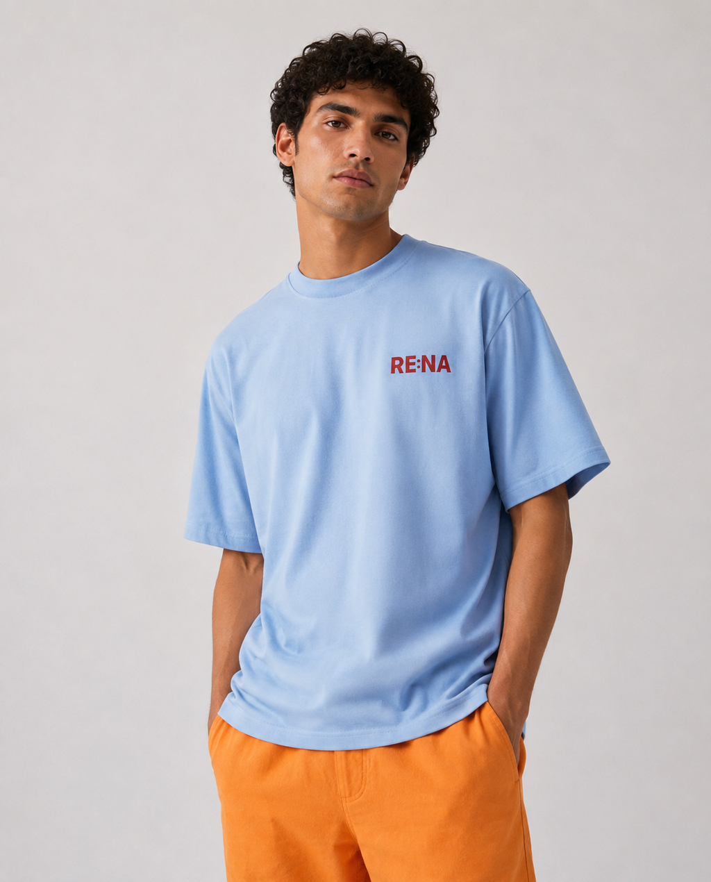 Rena T-shirt bleue