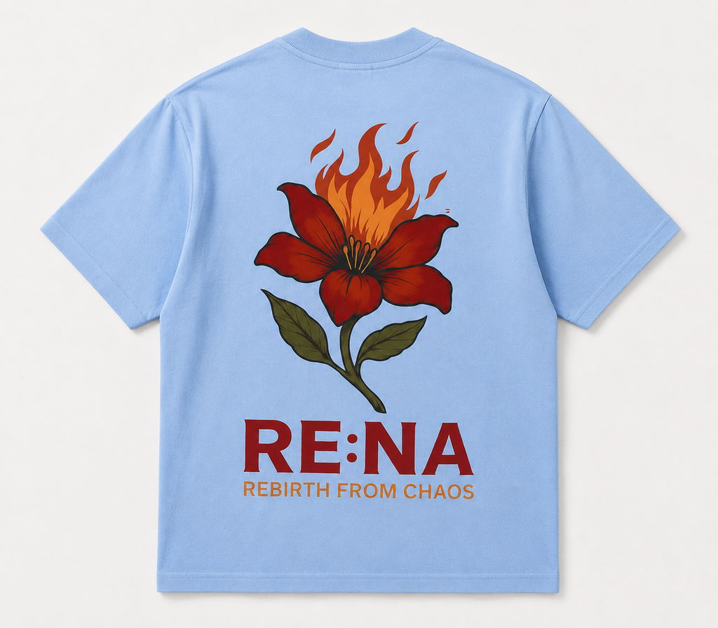 Rena T-shirt bleue