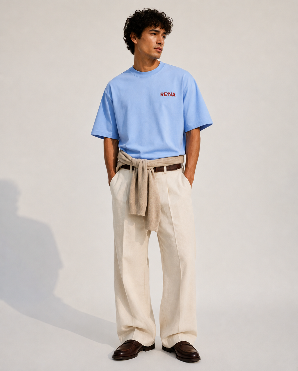 Rena T-shirt bleue